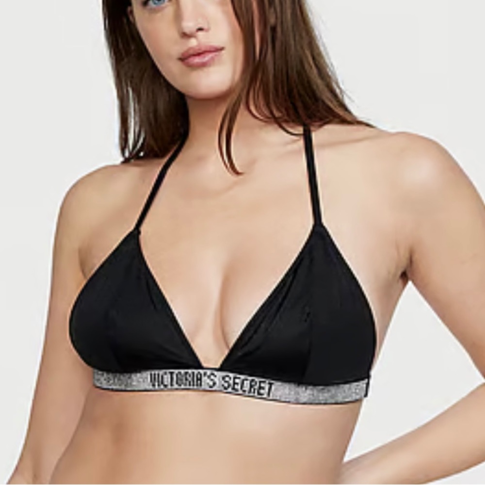 Victoria Secret Shine Triangle Bikini Top
